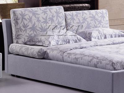 【簡約床上用品臥室床軟體床1.5/1.8米布藝床酒店家具】價格,廠家,圖片,床類,江門市新會區科騰不銹鋼制品-